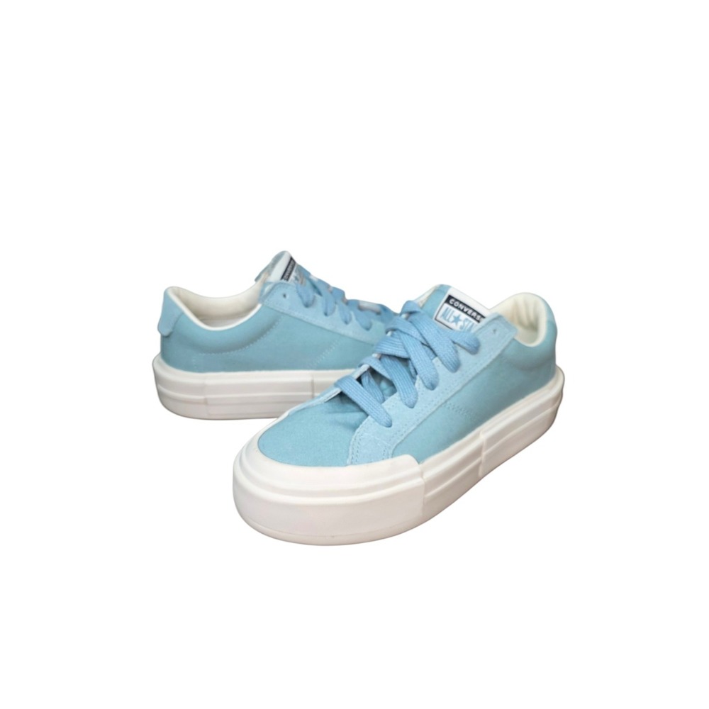 Converse All Star Cruise Platform Light Blue Canvas Sneakers Womens 11 EU 43